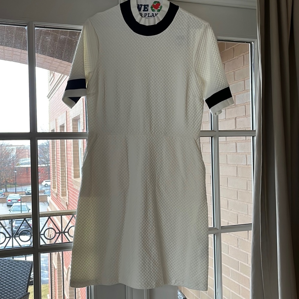 French Connection Black & White Dress